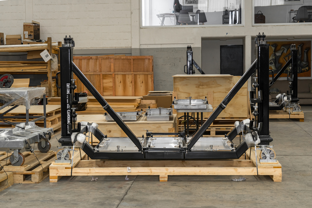 Sistema industrial de soporte para aplicaciones aeroespaciales